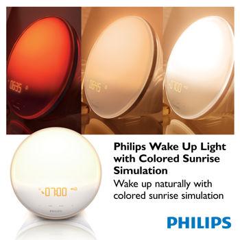 Philips Wake Up Light with Colored Sunrise Simulation